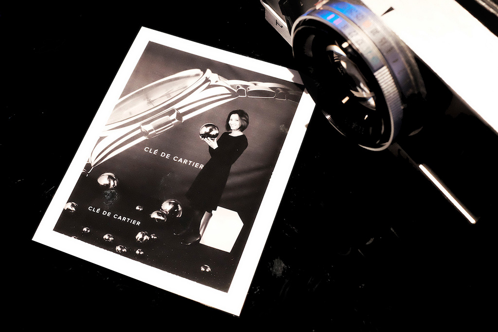 Polaroid N&B pour Clé de Cartier